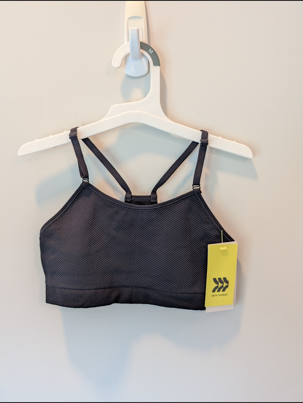 all in motion Black Girls M Sports Bra